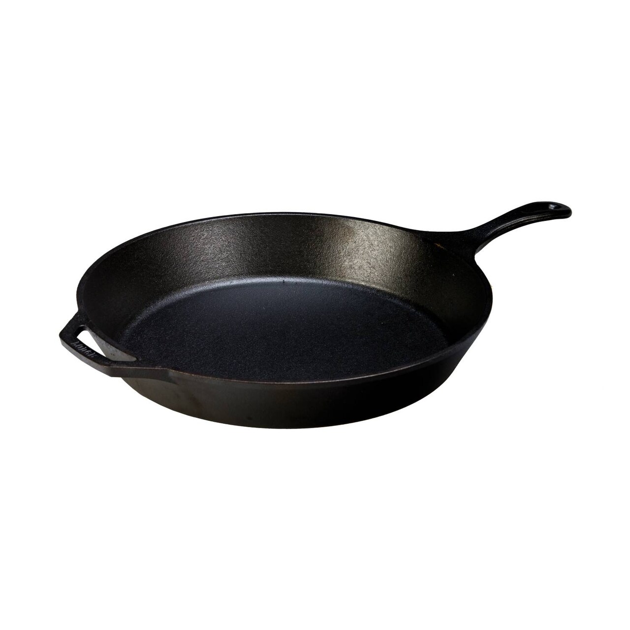 Lodge Seasoned Cast Iron Skillet, Classic USA Made Frying Pan with Handle, Black